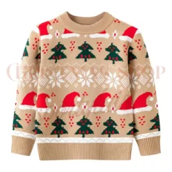 Cute Santa Claus Woolen Sweater Christmas Item in California